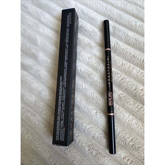 Authentic Anastasia Beverly Hills Brow Wiz Skinny Brow Pencil Dark BROWN NIB - Picture 2 of 7